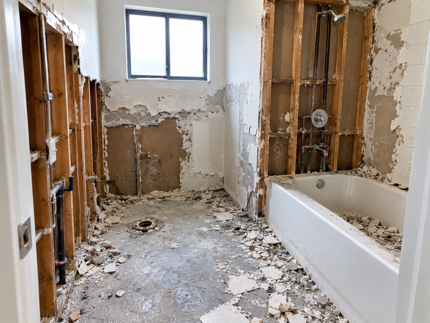 Bathroom demolition Sydney