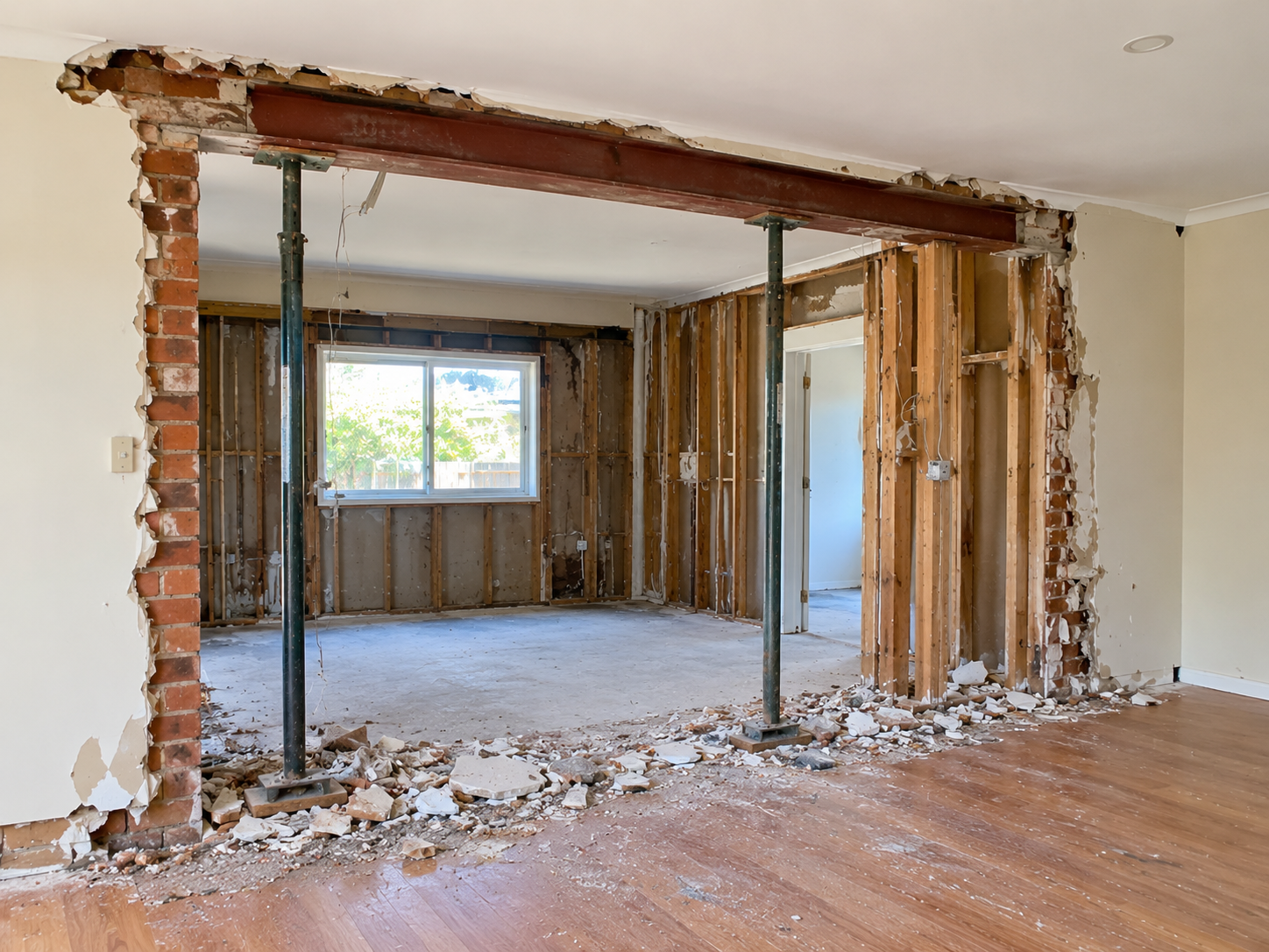 Wall and partition removal Sydney